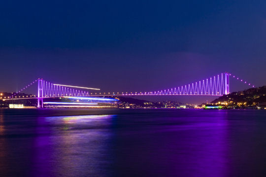 Bosporus bridges, Istanbul, Turkey